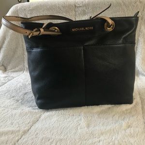 Michael Kors Bedford Leather Toe Bag